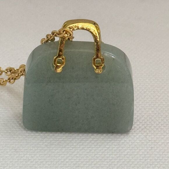 Jewelry - Genuine Aventurine Handbag Pendant